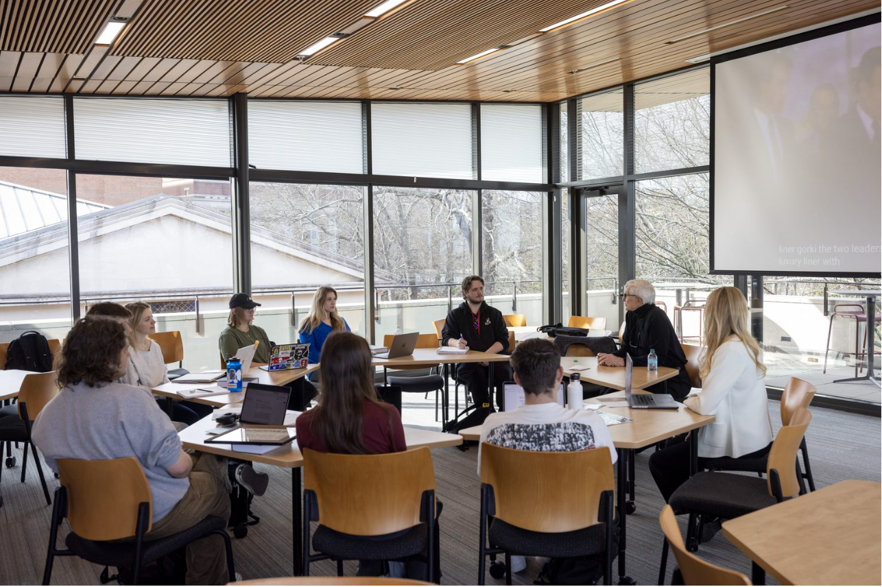 Scholars in classroom