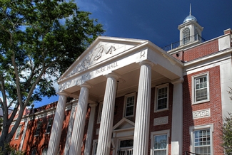 building, cupola, with blue sky