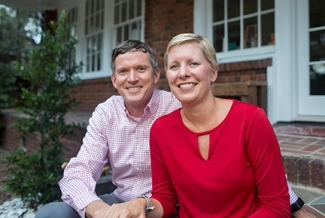 couple on a porch