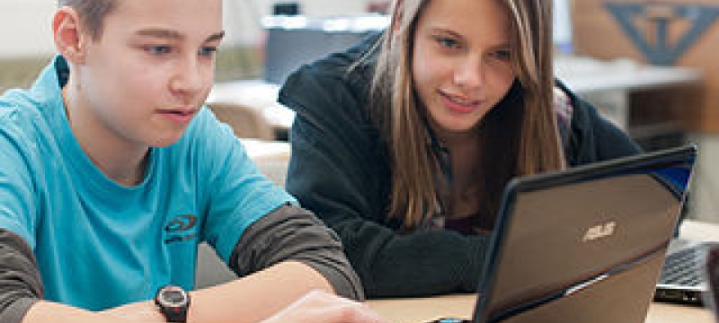 kids with computers