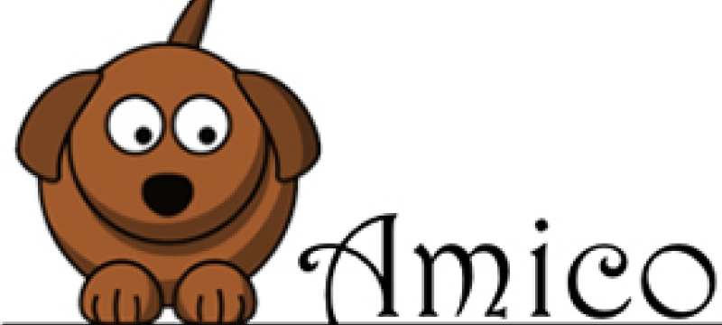 dog graphic AMICO