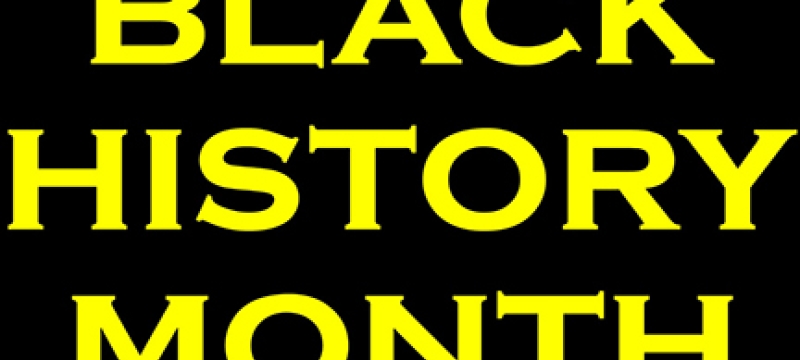 Black History month graphic