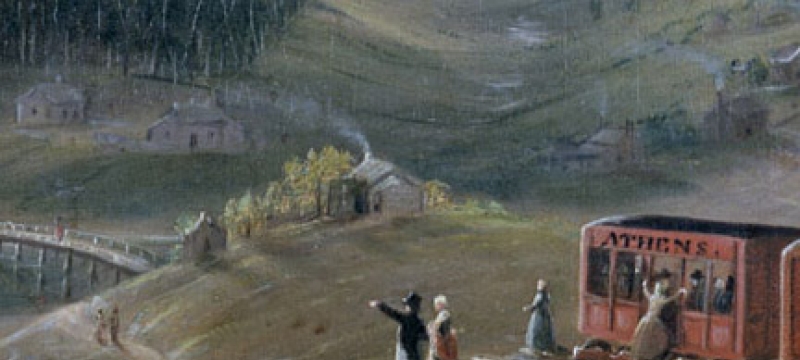cars hill painting