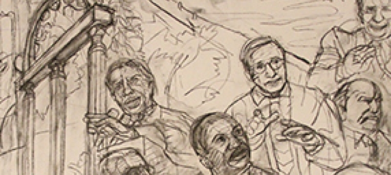 drawing with people