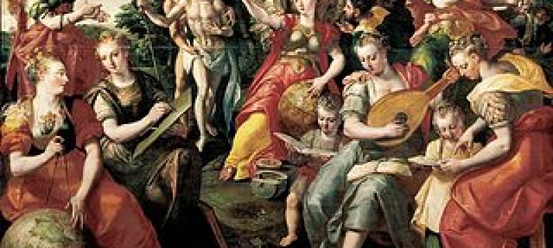 the seven liberal arts painting