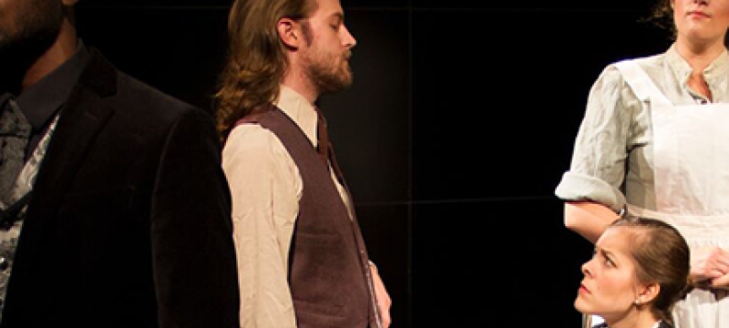 actors on stage