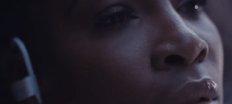 woman close up