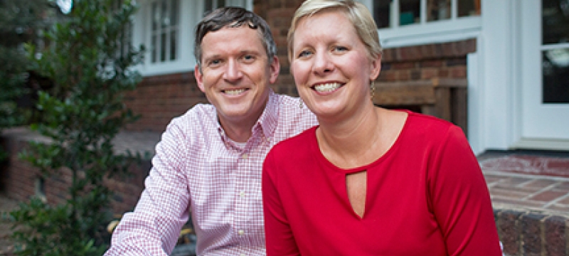 couple on a porch