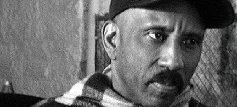 b/w photo of man