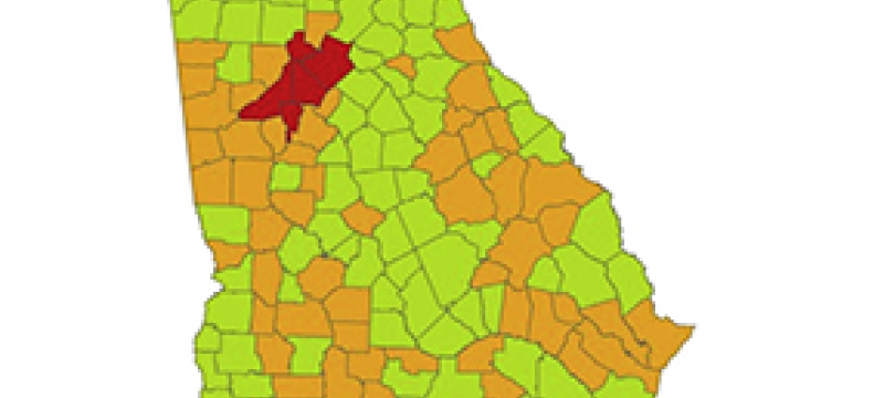 map of Georgia