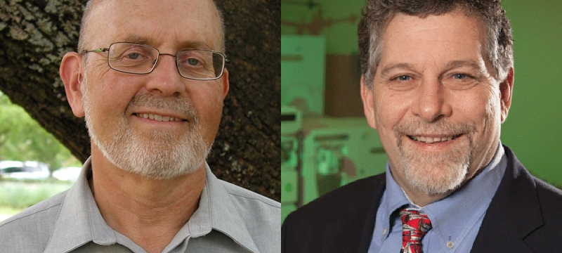 headshot photos of two men, side by side
