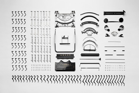 typewriter parts - photo