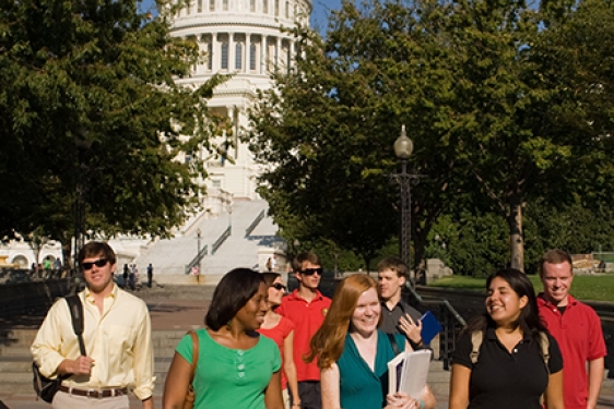 students at the capital