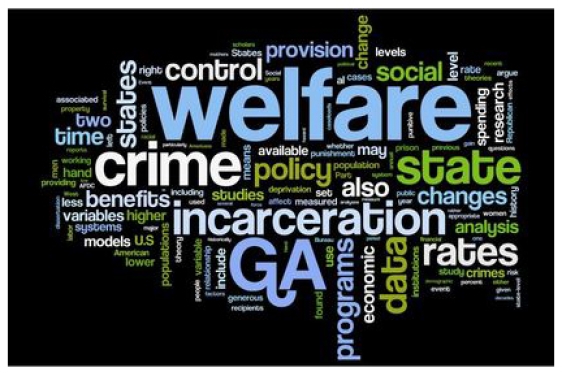 welfare word cloud