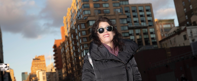 photo of woman in a city scape