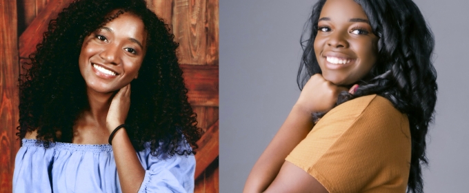 side by side photos of two women